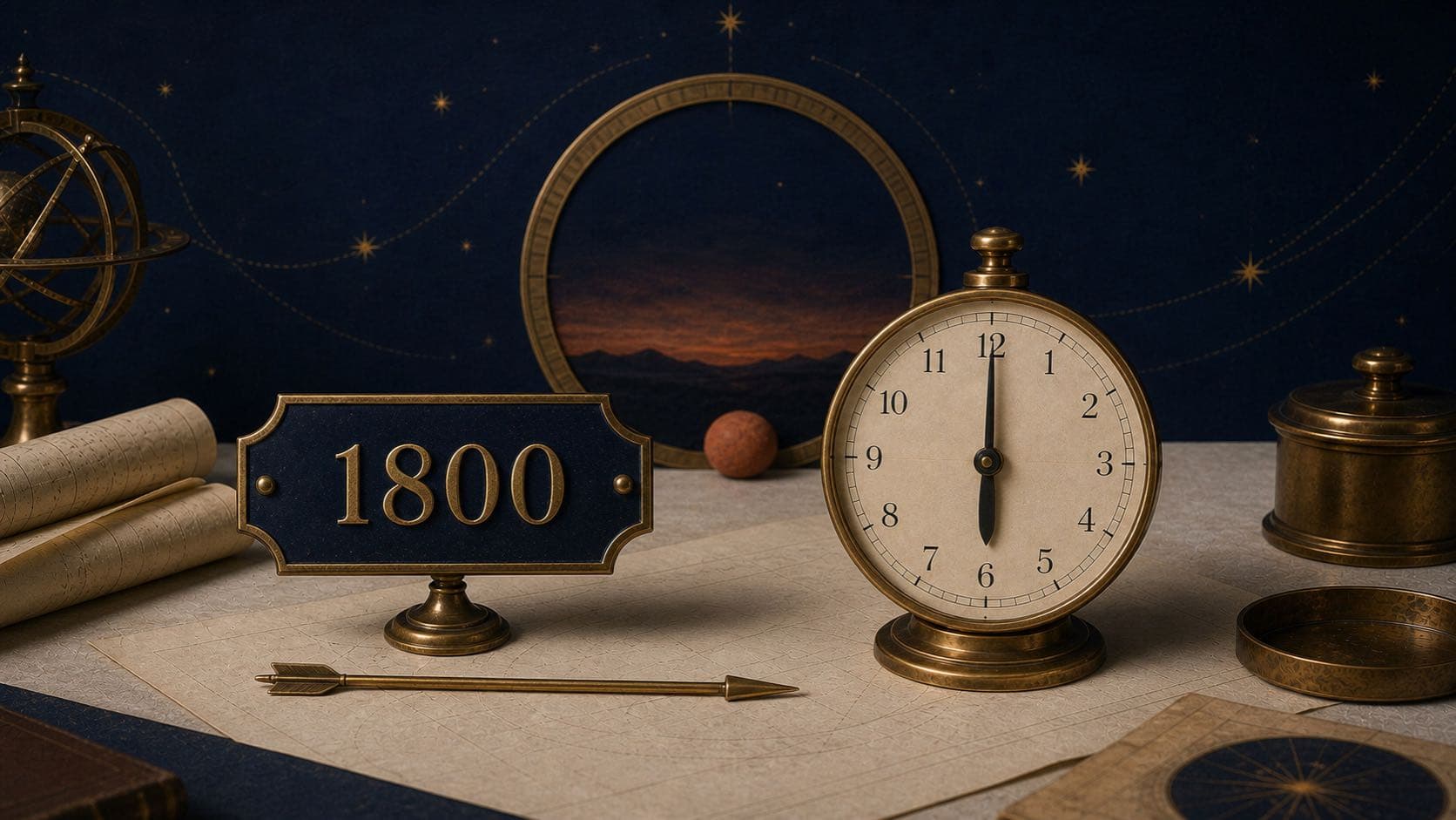 What Is 1800 Military Time? 6:00 PM Explained editorial illustration