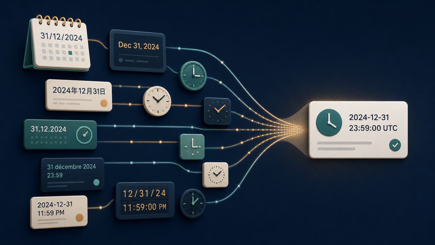 Date and Time Formats Explained Without Guesswork editorial illustration