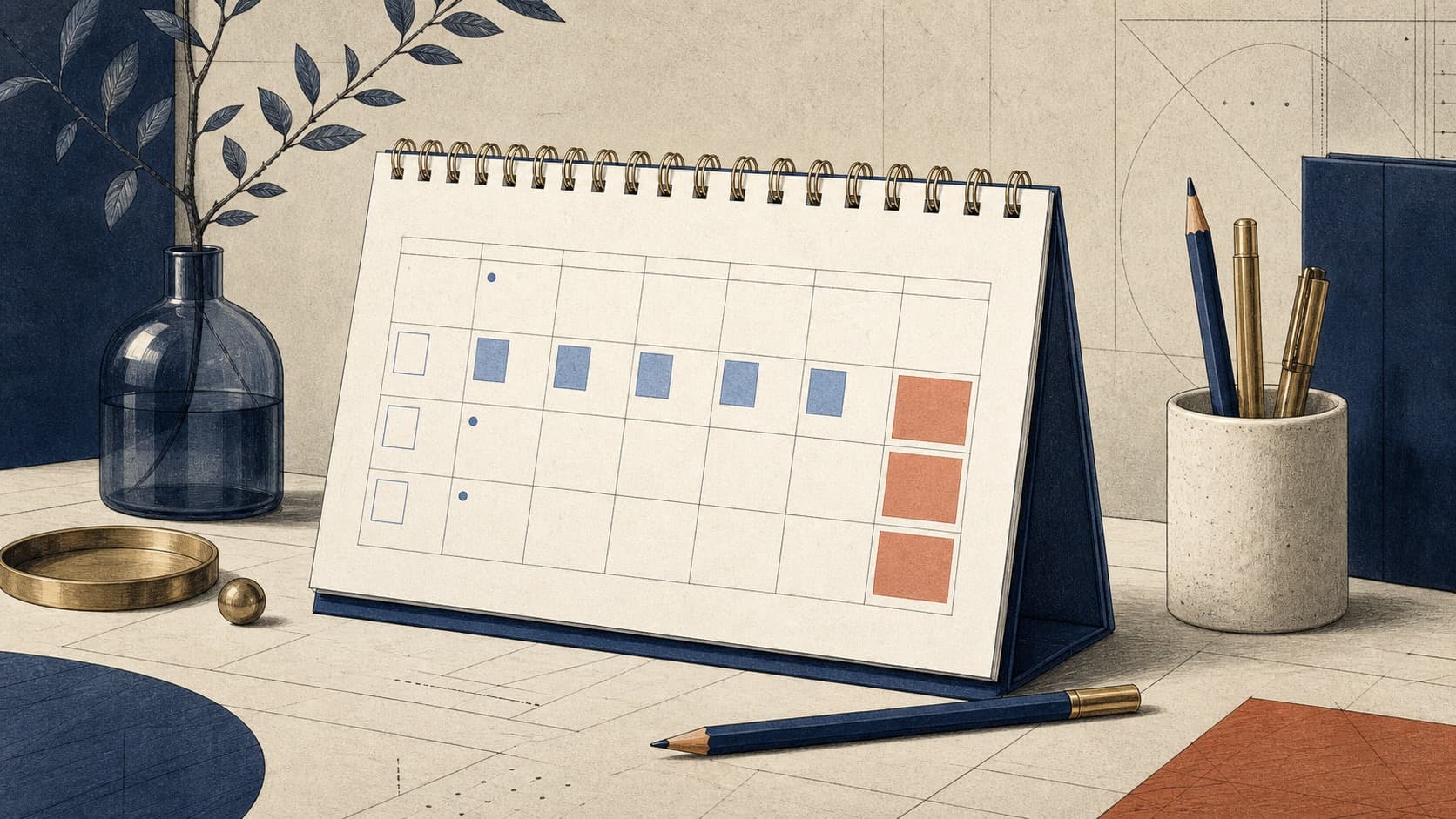 How to Calculate Business Days editorial illustration