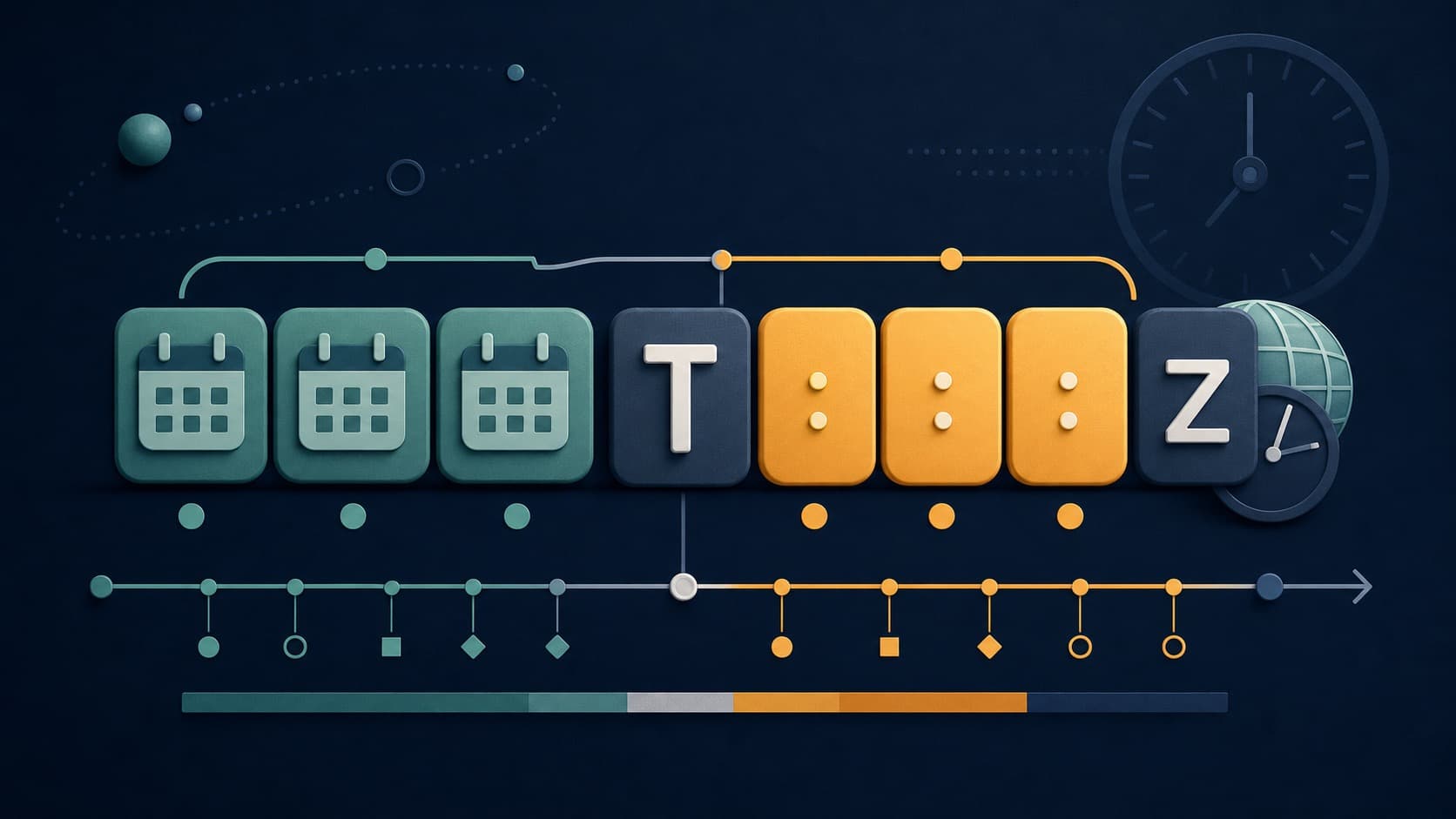 How to Read ISO 8601 Dates and Times editorial illustration